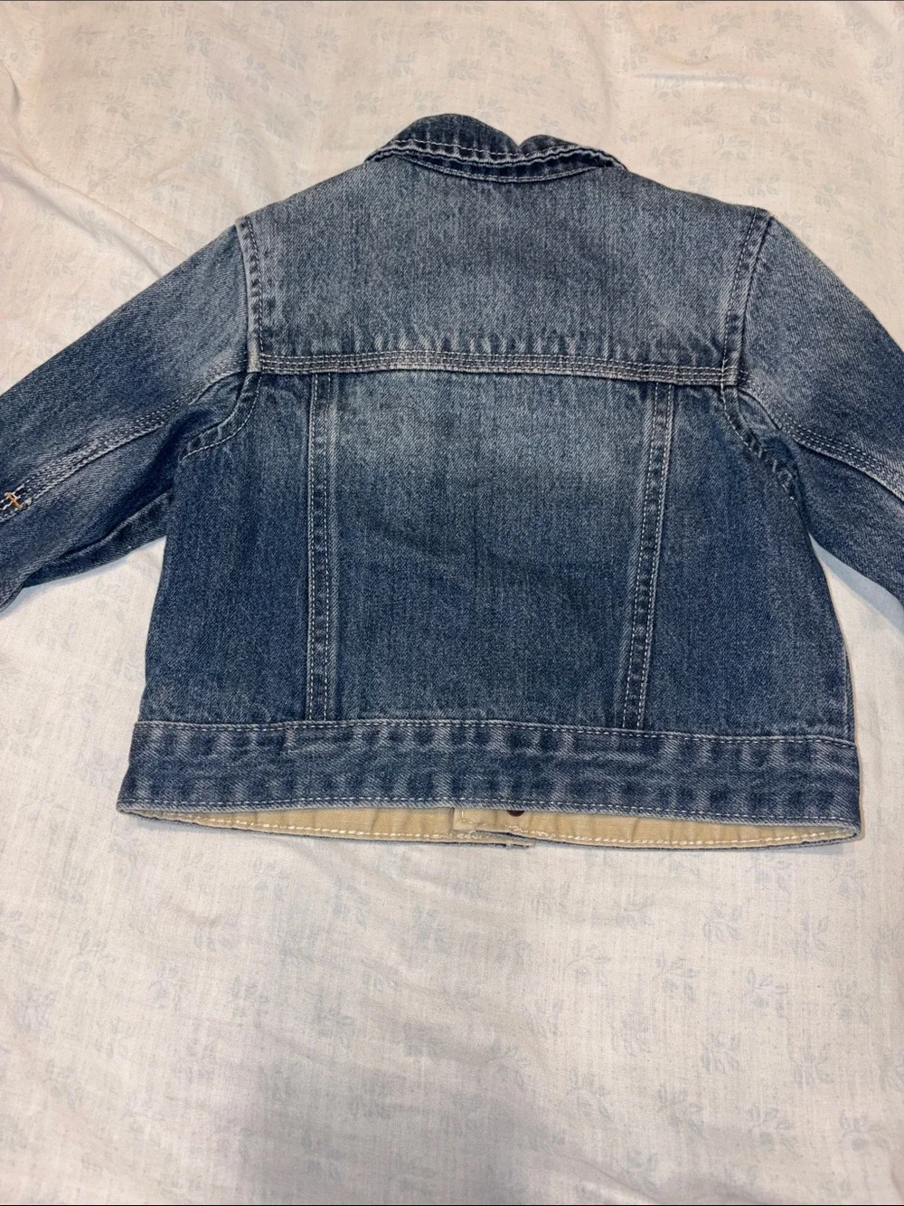 OshKosh Genuine Kids Denim Jacket - Blue 100% Cotton Size 12 Mths